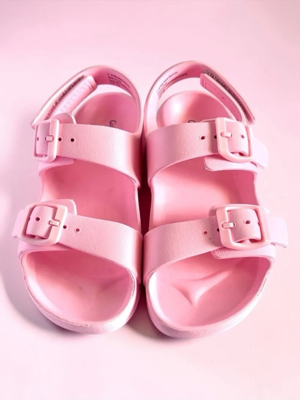 Cat & Jack Toddler Girls Sandals Bubblegum Pink Comfort Size 11 EUC